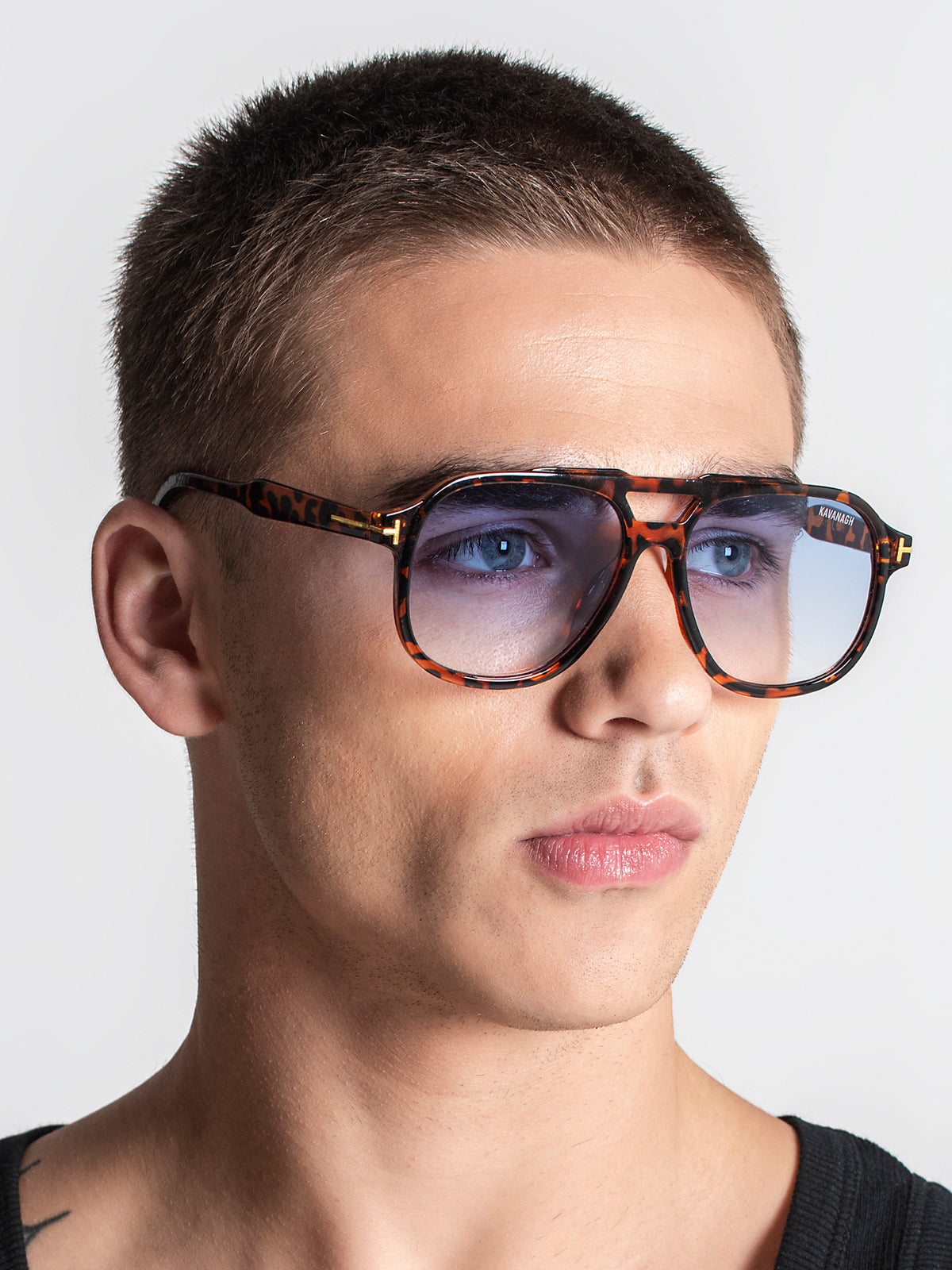 Brown Maverick Sunglasses