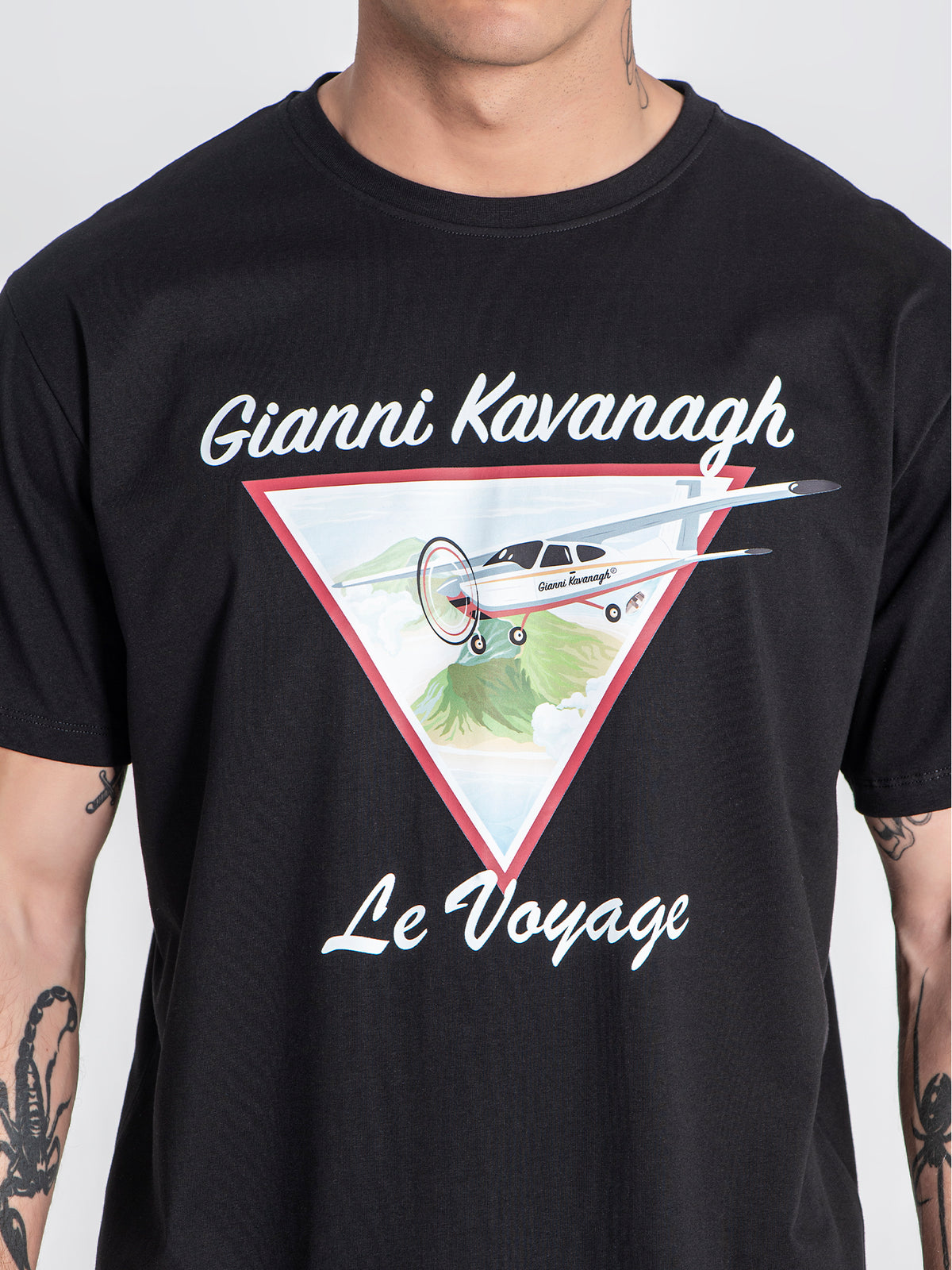 t-shirts / Black Le Voyage Tee