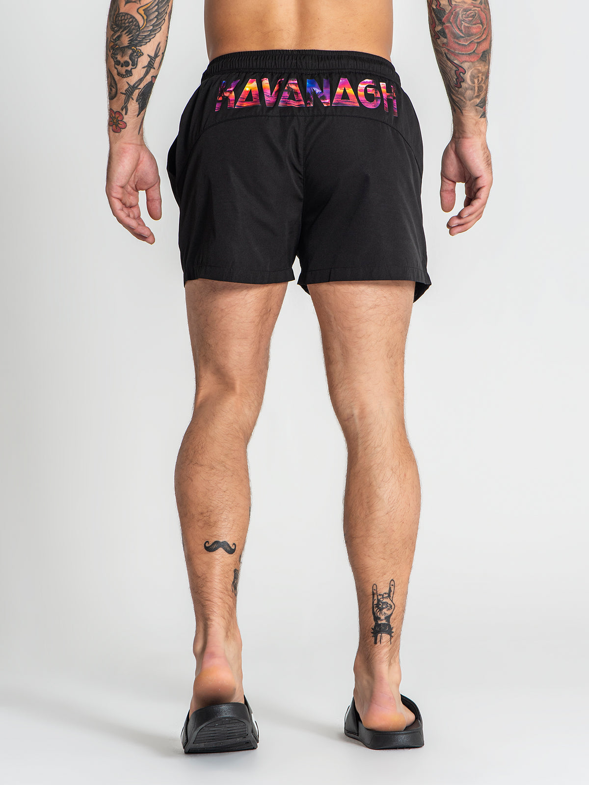 swimshorts / Black Sunset Swimshorts