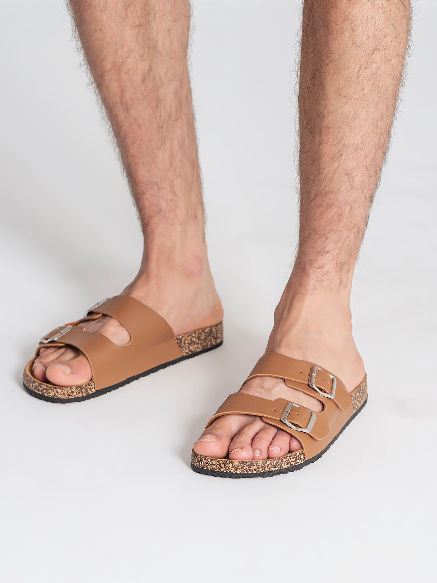 sliders / Beige Traveller Sliders