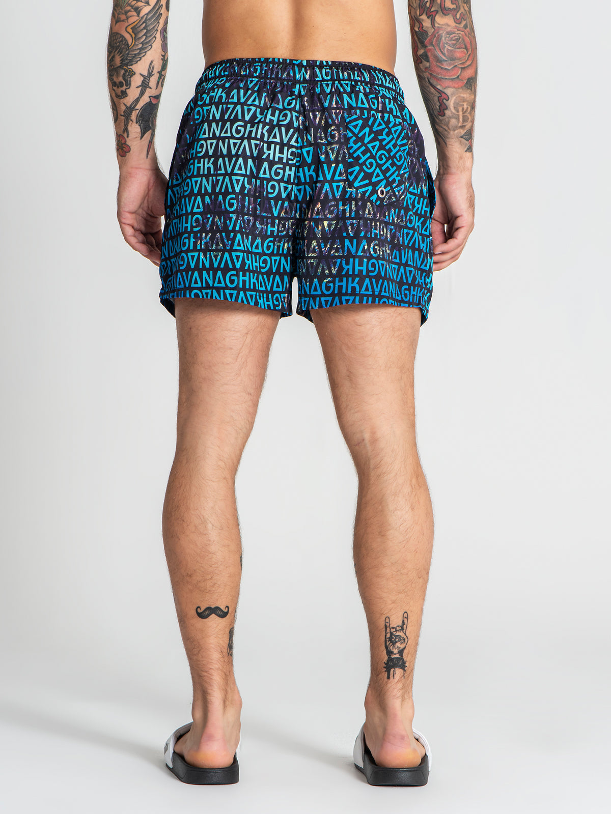 swimshorts / Multicolor Palms Swimshorts