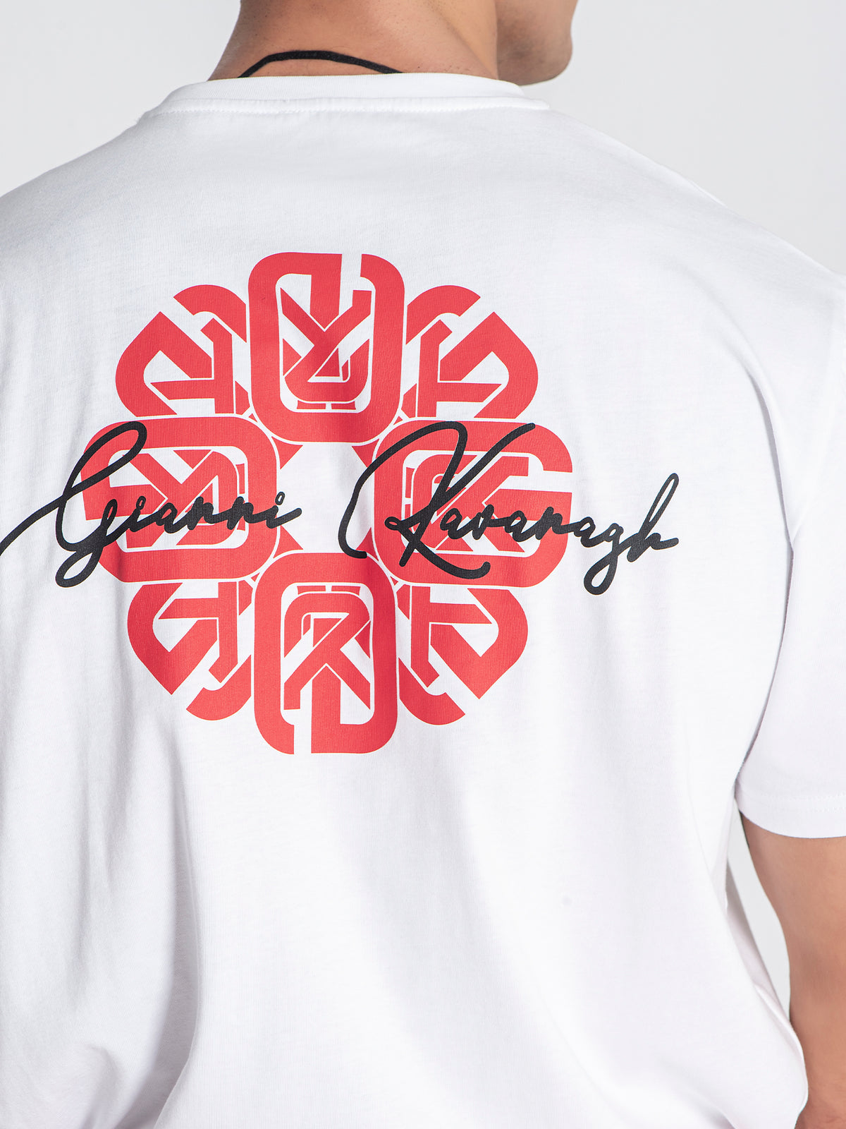 t-shirts / White Rotate Tee