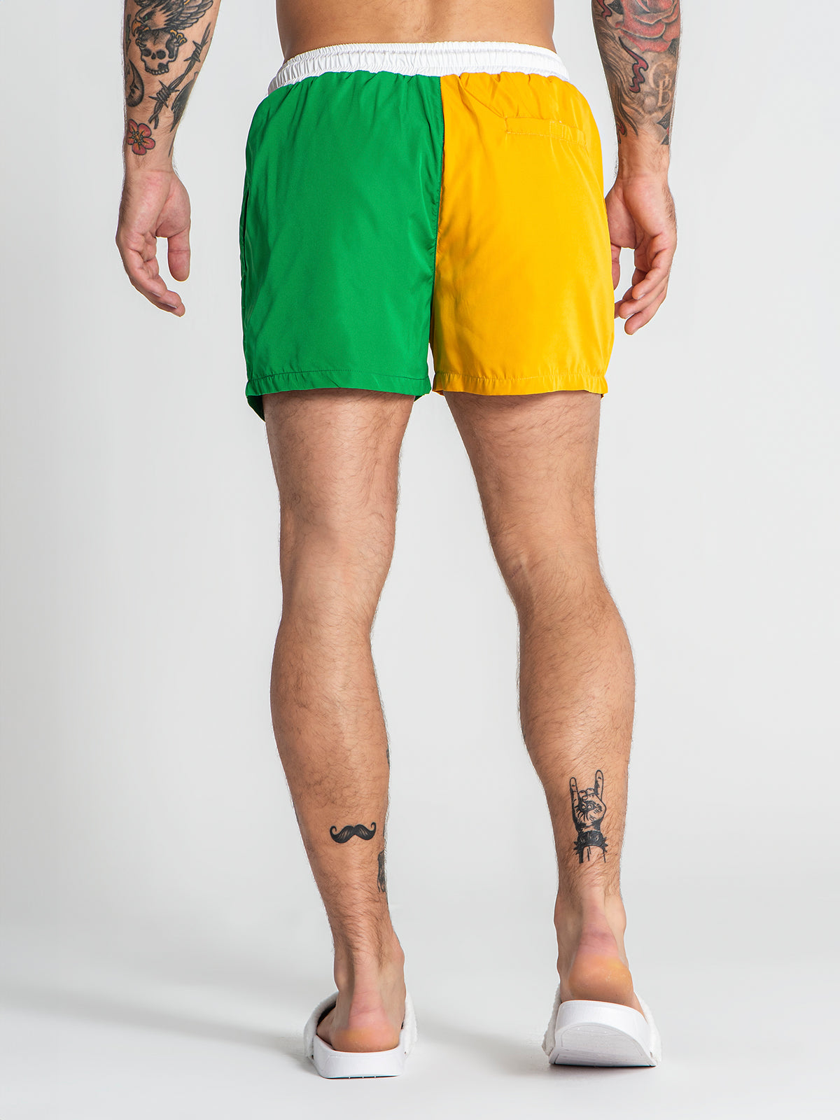 swimshorts / Green Showstopper Swimshorts