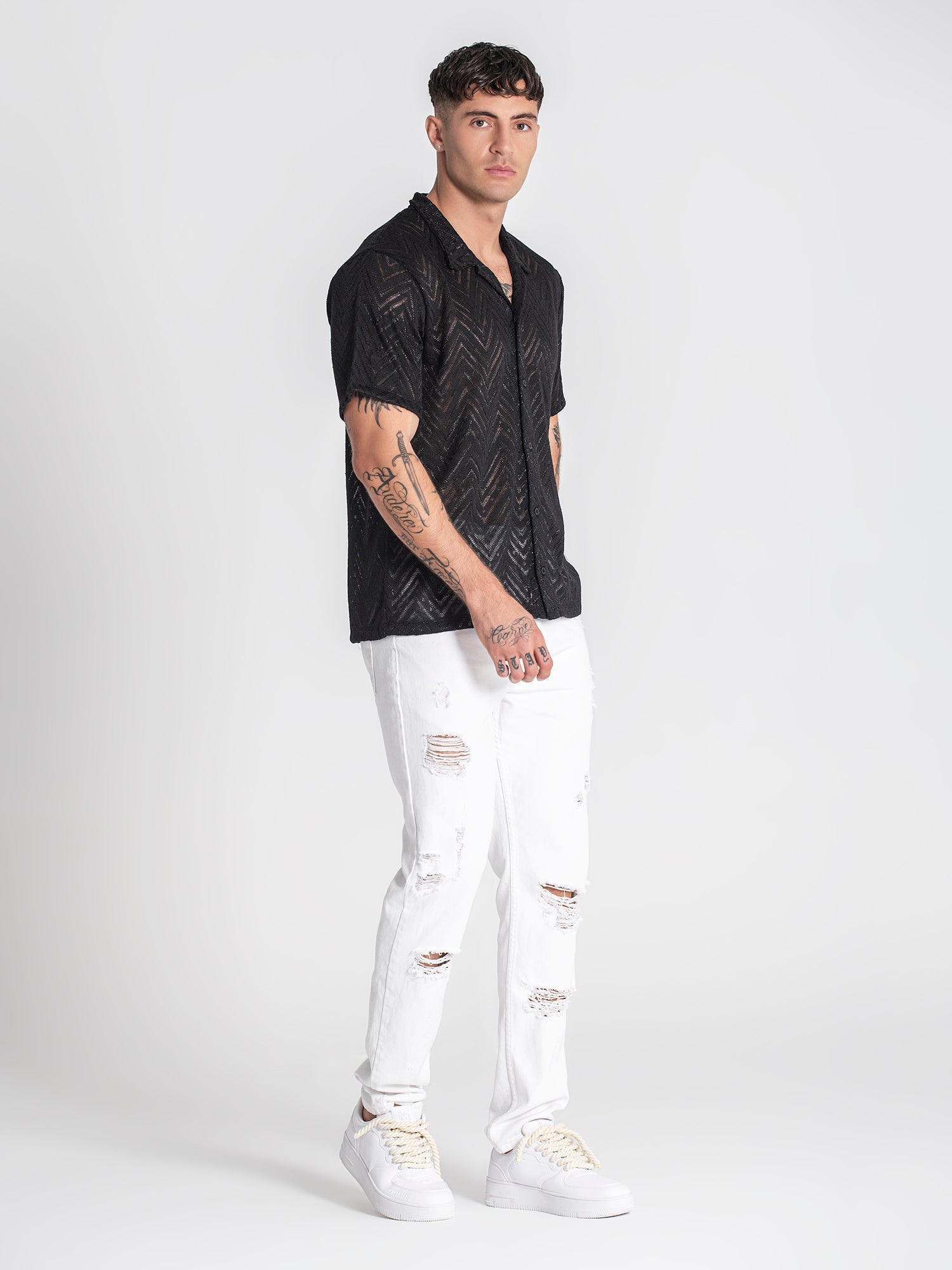 shirts / Black Illusion Shirt