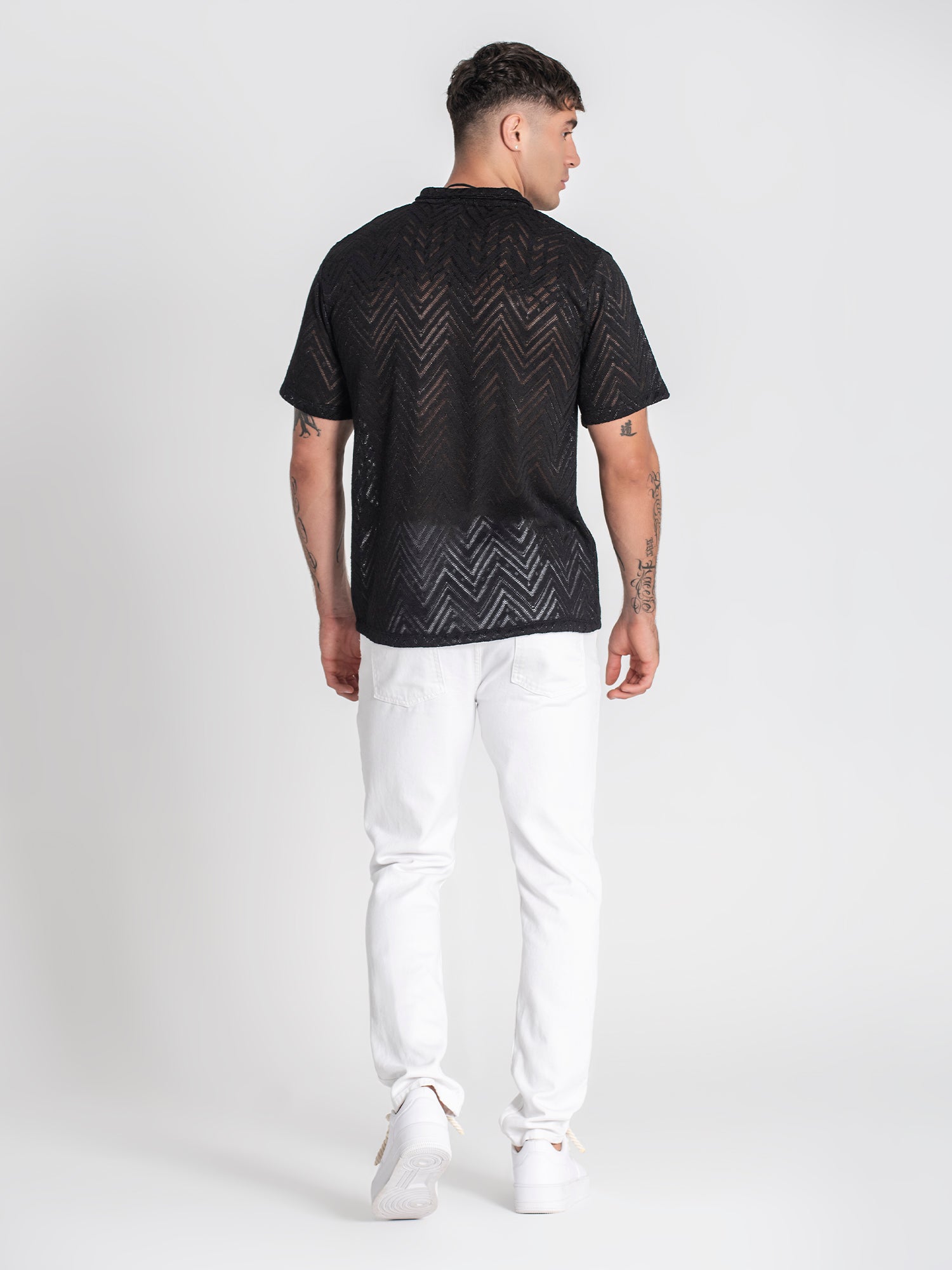 shirts / Black Illusion Shirt